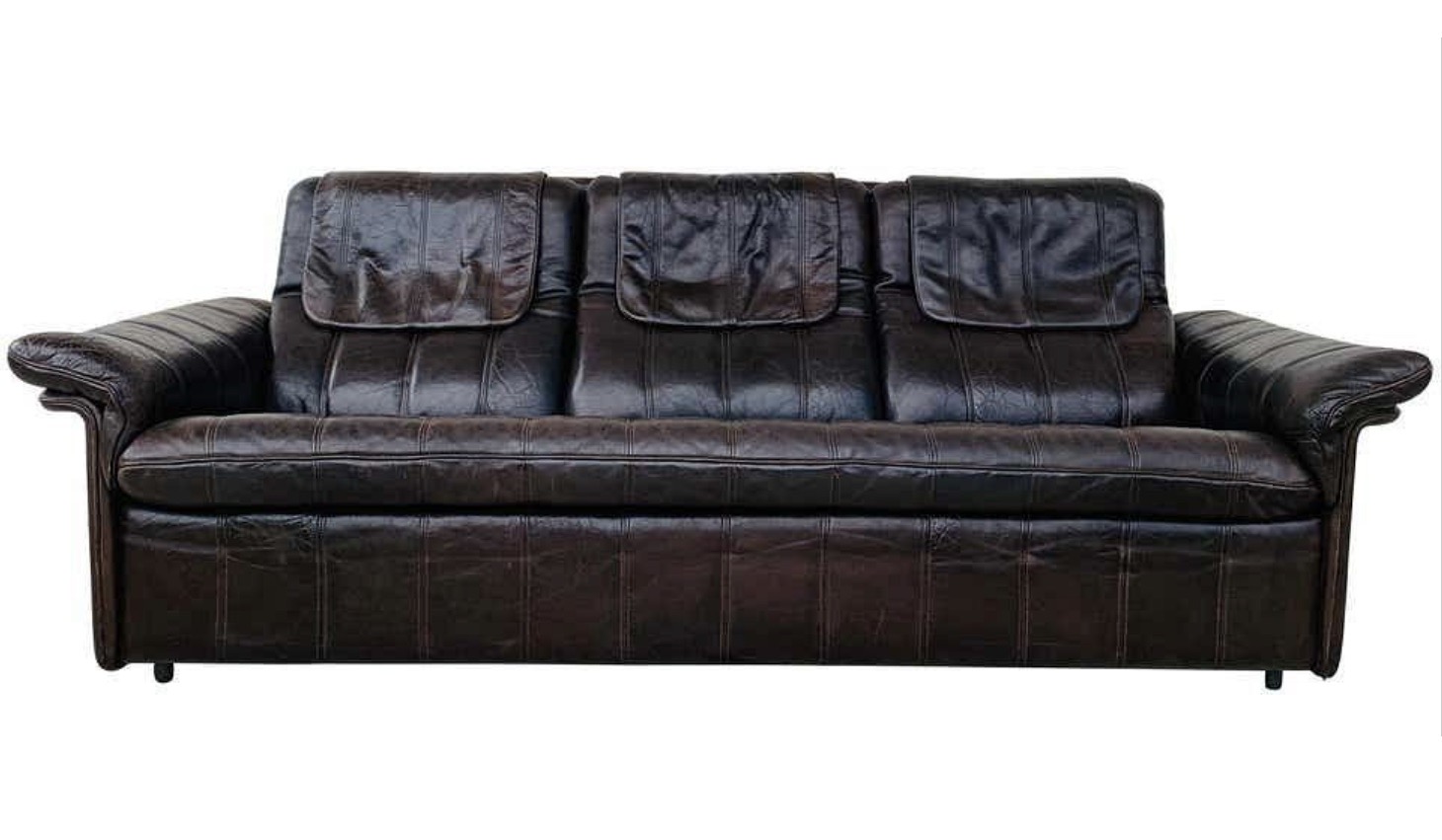 Vintage De Sede Leather Sofa 1959-1975