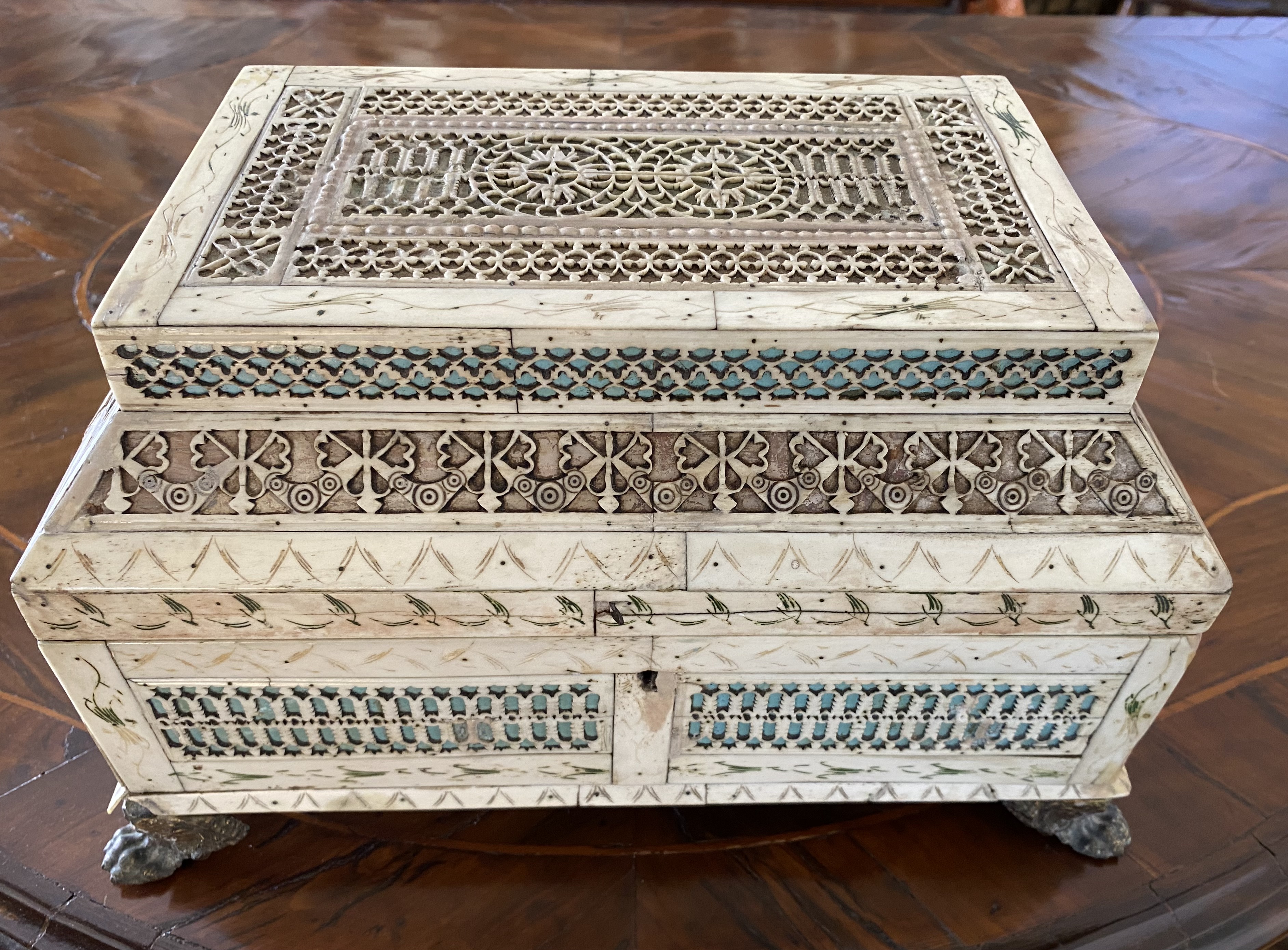 Rare British Egyptian Revival Bookcase